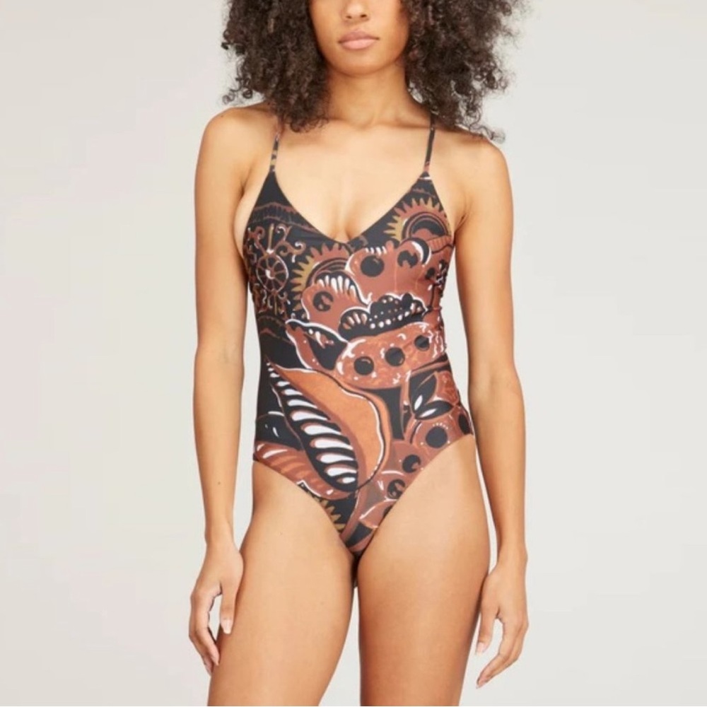 ✨HP✨Mara Hoffman Emma One Piece Swimsuit NWT